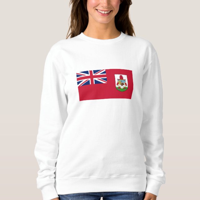 Sweatshirt Drapeau patriotique des Bermudes (Devant)