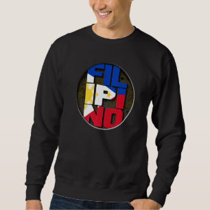 Sweatshirt Drapeau philippin Drapeau philippin Pinoy