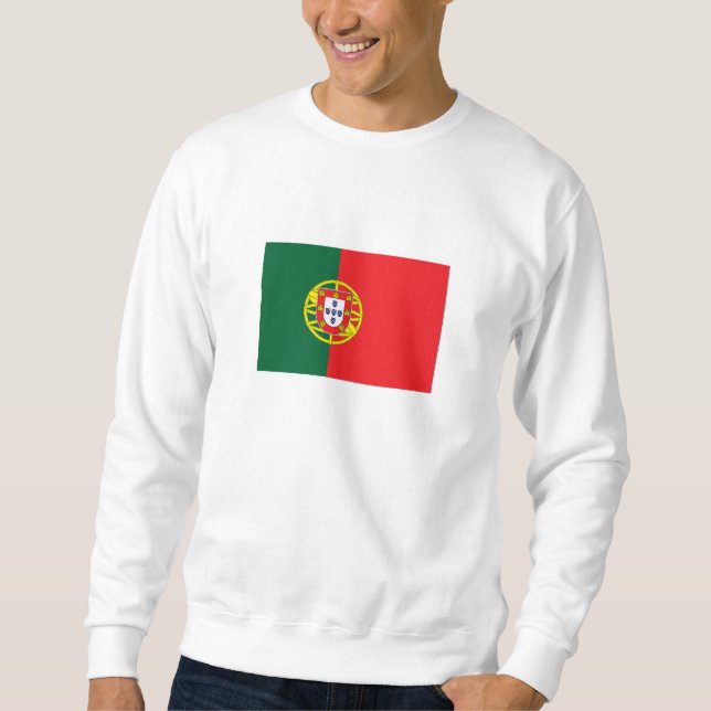 Sweatshirt Drapeau Portugal (Devant)