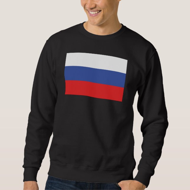 Sweatshirt Drapeau russe (Devant)