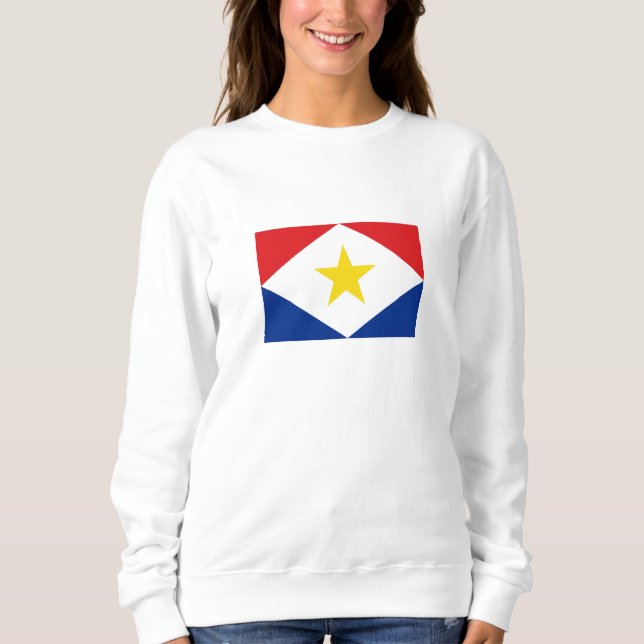 Sweatshirt Drapeau Saba (Devant)