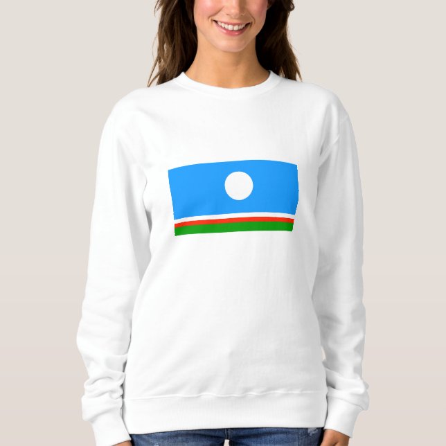 Sweatshirt Drapeau Sakha (Devant)