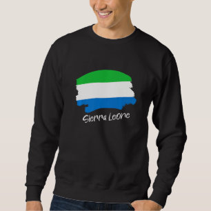 Sweatshirt Drapeau sierra-léonais Sierra Leone  