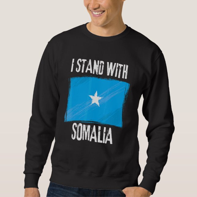 Sweatshirt Drapeau Somalien Drapeau Somalien (Devant)