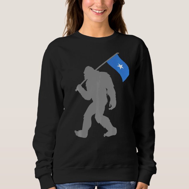 Sweatshirt Drapeau Soomaaliya Ou Somalien Sur Drapeau Somalie (Devant)