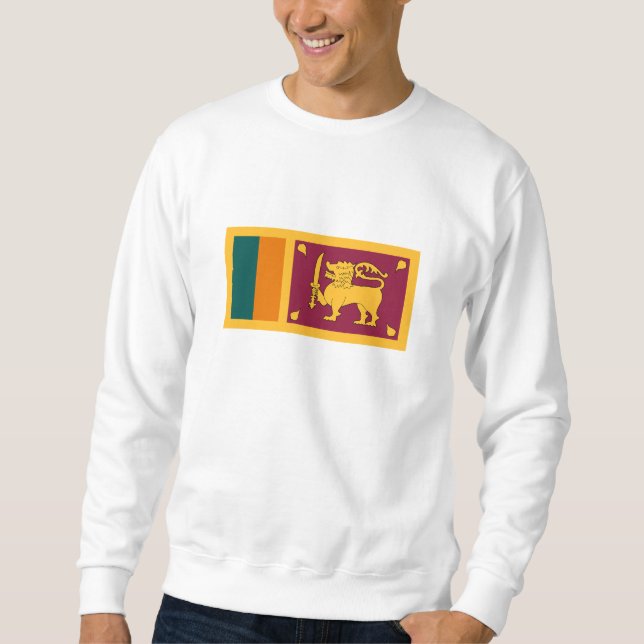 Sweatshirt Drapeau Sri Lanka (Devant)