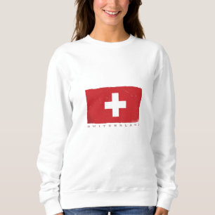 Sweatshirt Drapeau Suisse