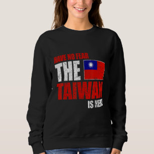 Sweatshirt Drapeau Taïwan Taïwan Taïwan