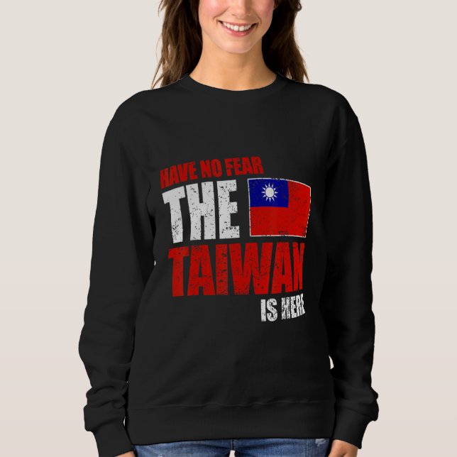 Sweatshirt Drapeau Taïwan Taïwan Taïwan (Devant)