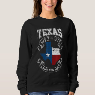 Sweatshirt Drapeau Texan Pour Patriotes Usa Texas