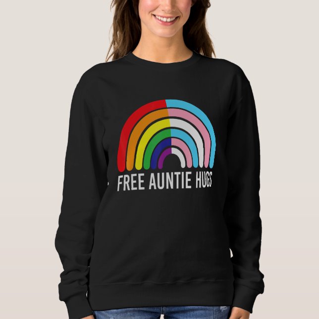Sweatshirt Drapeau Transgenre Lgbtq Ga (Devant)