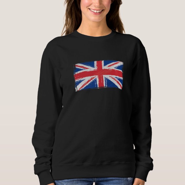 Sweatshirt Drapeau Union Jack 2 (Devant)
