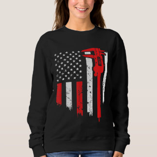 Sweatshirt Drapeau Usa Cnc Mécanicien Outils Machiniste Homm