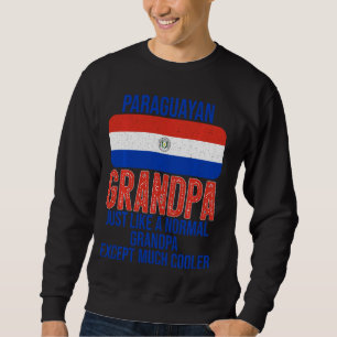Sweatshirt Drapeau vintage Paraguayen Grandpa Paraguay Pour F