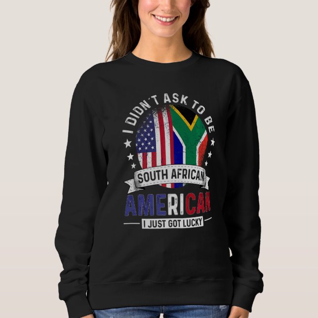 Sweatshirt Drapeaux de fierté des pays sud-africains américai (Devant)