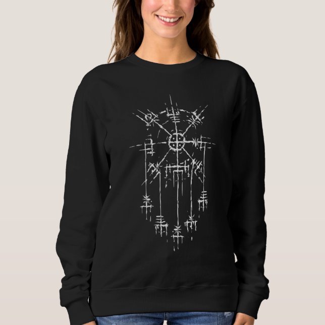 Sweatshirt Dreamcatcher Vegvisir (Devant)