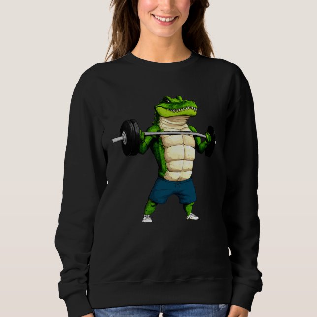 Sweatshirt Dresseur de crocodiles (Devant)