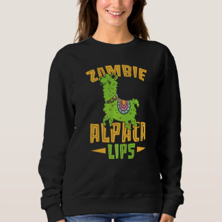 Sweatshirt Dresseur de Zombie Alpacalèvres Lama Alpaca