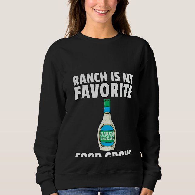 Sweatshirt Dressing Femen Ranch Dressing Cadeau Drôle Sauce C (Devant)