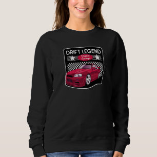 Sweatshirt Drift Legend — Dream Garage Car Motorsport Hobb