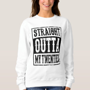 Sweatshirt DROIT SORTE MON VINGT 20 Anniversaire cadeau d'ann