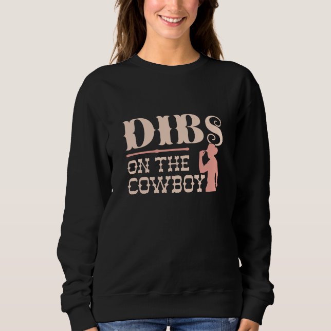 Sweatshirt Droit sur le cowboy (Devant)