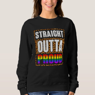 Sweatshirt Droite Extérieur Fière Lgbt Couleur Extérieur Du C