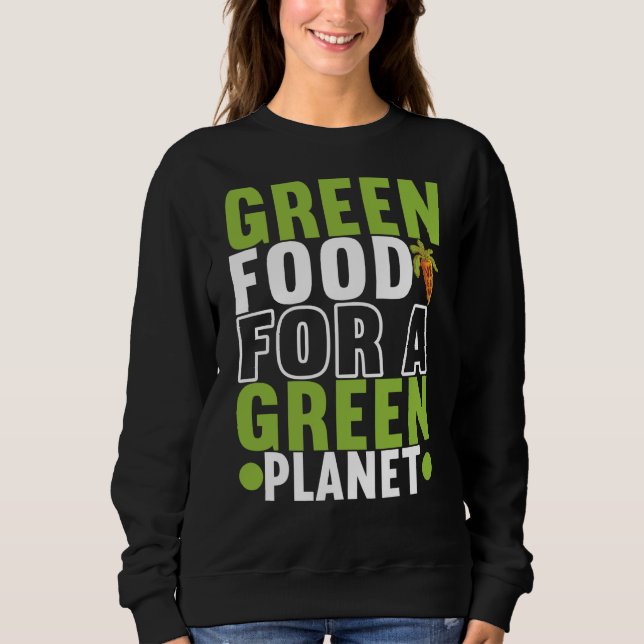 Sweatshirt Droits des animaux Végétarien 8 (Devant)