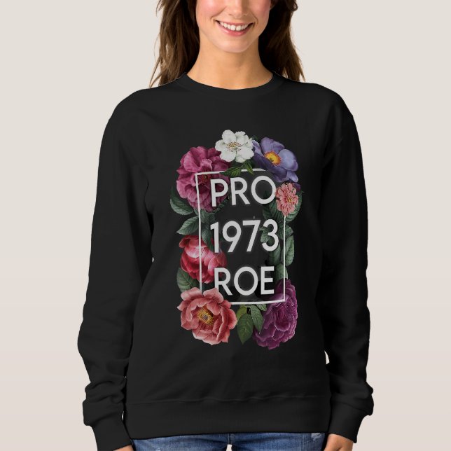 Sweatshirt Droits Reproductifs Pour le Choix Roe Vs Wade Fémi (Devant)