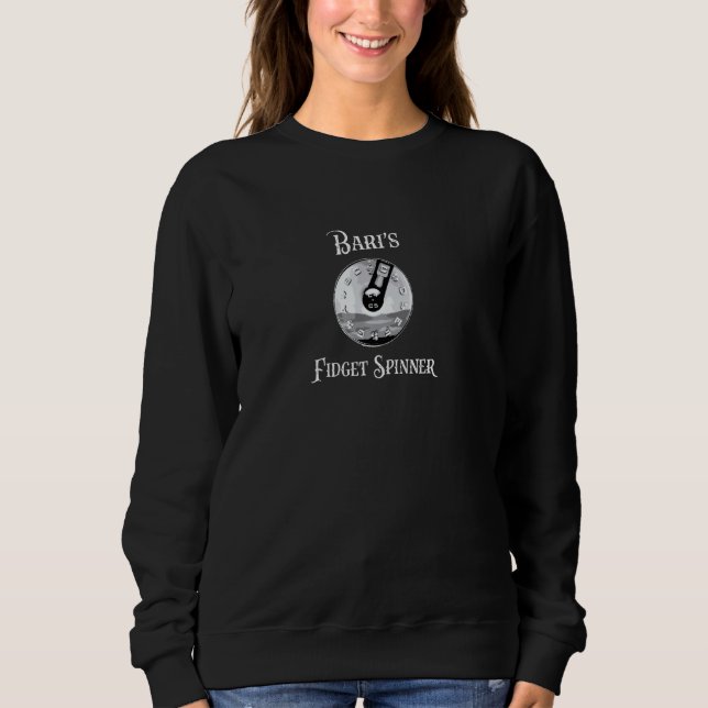 Sweatshirt Drôle Barbershop Pitch Pipe Fidget Spinner Bari Ba (Devant)