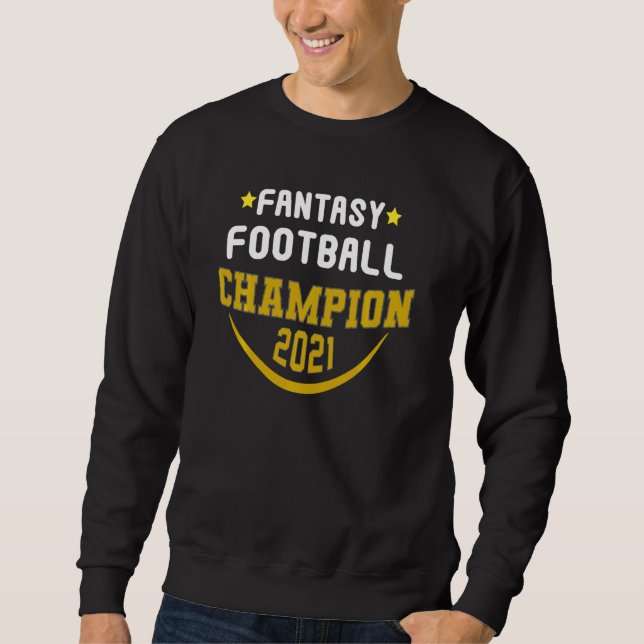 Sweatshirt Drôle Champion de football Imaginaire 2021 Imagina (Devant)