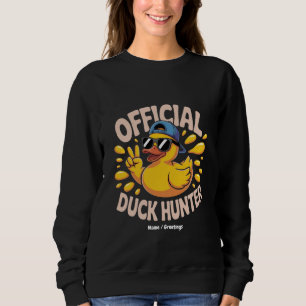 Sweatshirt Drôle Chasse-Canard En Caoutchouc L'Escadron De Cr