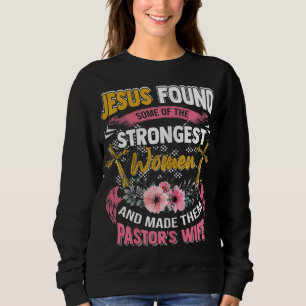 Sweatshirt Drôle Christian Appréciation Pasteur's Wife Cadeau