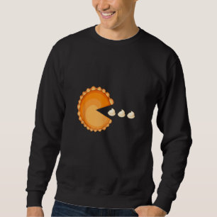 Sweatshirt Drôle Citrouille tarte Thanksgiving Eat Whipping C