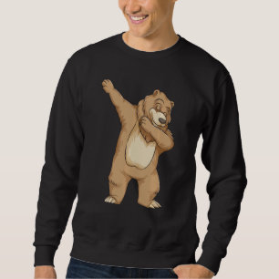 Sweatshirt Drôle Dabbing Ours mignon Teddy Danse Garçons Fill