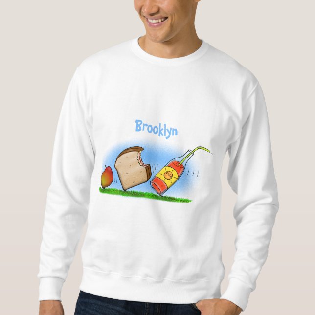 Sweatshirt Drôle de dessin animé de fourmis (Devant)