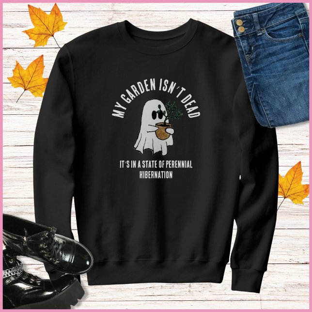 Sweatshirt Drôle de dire joli jardinier fantôme (Créateur téléchargé)