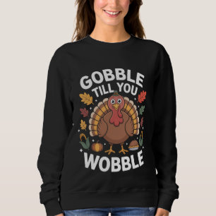 Sweatshirt Drôle de ferme Thanksgiving