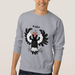 Sweatshirt Drôle dessin animé de Magpie australienne