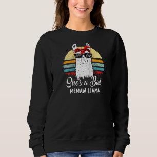 Sweatshirt Drôle Elle est une Mauvaise Mémoire Llama T Maman 