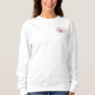 Sweatshirt Drôle FACILEMENT DISTRAIT PAR LES VACHES Vintage F