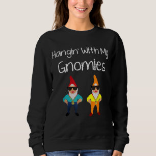 Sweatshirt Drôle Gnome Garden Gnome Gnome Don