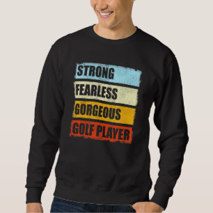 Sweatshirt Drôle Golfeur Joueur de golf Hommes Golfing