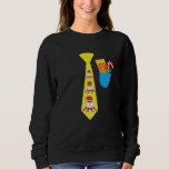 Sweatshirt Drôle juillet Christmas Beach Père Noël cravate No<br><div class="desc">Drôle Juillet Noël Plage Père Noël cravate Noël sur une plage</div>