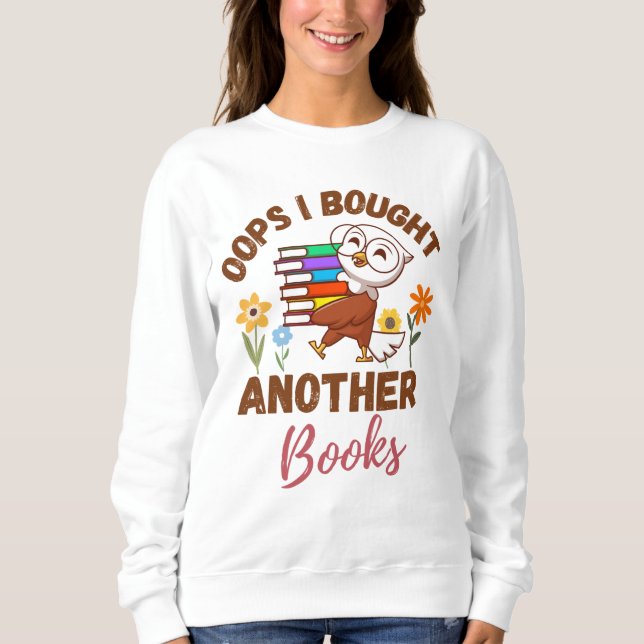 Sweatshirt Drôle Lover Citation Lecture Addict Introdict (Devant)
