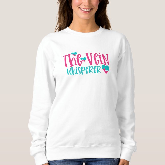 Sweatshirt Drôle Nourriture Vein Whisperer (Devant)