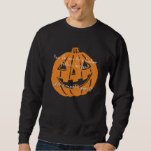 Drôle papa plaisanter Halloween Citrouille Sweatsh