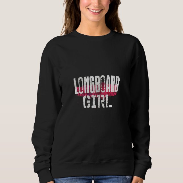 Sweatshirt Drôle Skateboard Graphisme Pour Femmes Et Filles S (Devant)