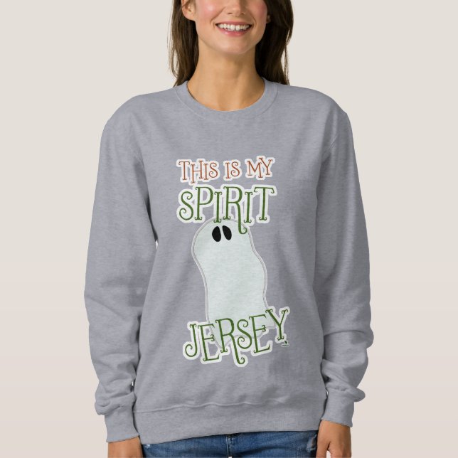 Sweatshirt Drôle Spirit Jersey Halloween Conception Thématiqu (Devant)