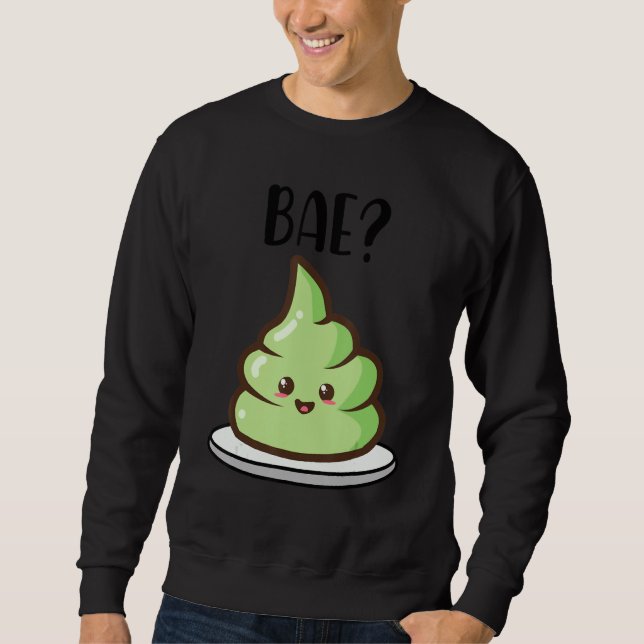 Sweatshirt Drôle Wasa Bae Sushi Couple Correspondant (Devant)